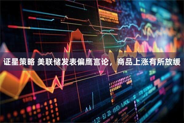 证星策略 美联储发表偏鹰言论，商品上涨有所放缓