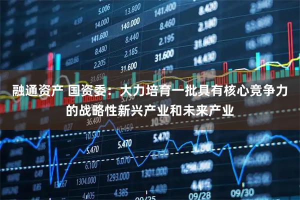 融通资产 国资委：大力培育一批具有核心竞争力的战略性新兴产业和未来产业