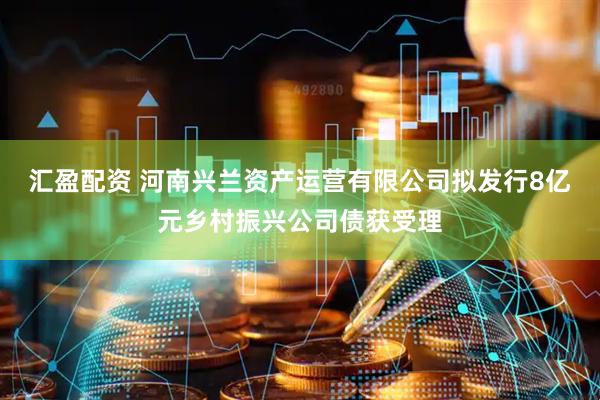 汇盈配资 河南兴兰资产运营有限公司拟发行8亿元乡村振兴公司债获受理